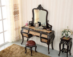 GD39 — ensemble de meuble de chambre à coucher, support de nuit, commode, lit, vente en gros prix d'usine, de bonne qualité, GD39 - Product Image 3