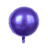 Ballons en feuille ronds de 18 pouces avec logo personnalisé, décoration de fête de mariage, joyeux anniversaire, impression personnalisée, ballons en film d'aluminium