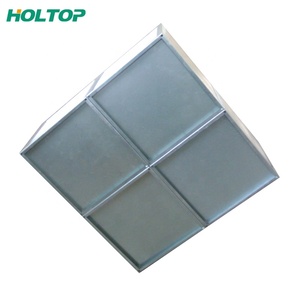 Échangeur de chaleur à <span class=keywords><strong>plaques</strong></span> à flux croisé en aluminium à haut rendement pour système de ventilation à récupération de chaleur - Product Image 6