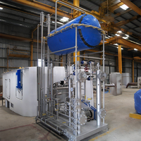 Générateur de CO2 de qualité alimentaire 20 kg/h-2000 kg/h gaz de queue de glace sèche dispositif de récupération de dioxyde de carbone utilisé usine de CO2 pour l'aquaculture