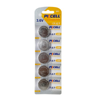 Batería de Botón Recargable de Iones de Litio de 3.7v, Celda de Botón Recargable Lir 2450 de 3.7v