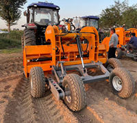 Niveleuse de terrain GPS haute précision extensible pour tracteur avec système de nivellement par satellite, roulement et pompe, marque WISDOM BEIDOU
