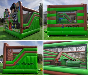 Castillo Inflable con Tobogán, Alquiler de Juegos Inflables, Minecrafting, Ro-bloxs, Brincolín Inflable - Product Image 3