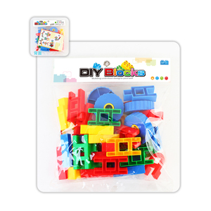 Đồ Chơi Khối Xếp Hình Giáo Dục DIY 122 Cái Cho Trẻ Em Nhiều Màu Sắc Bộ Đồ Chơi Xây Dựng Mô Hình Khối Tự <span class=keywords><strong>L</strong></span>àm - Product Image 1