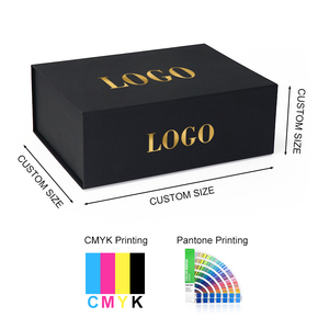 Cao Cấp Biểu Tượng Tùy Chỉnh Màu Đen Phẳng Có Thể Gập Lại Từ Quà Tặng Hộp Giấy - Product Image 2