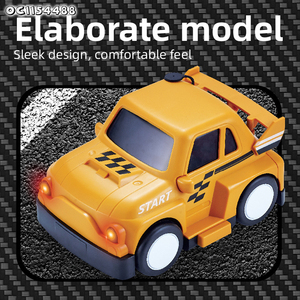 Coche de juguete RC con control remoto personalizado para niños, 2.4G, con pulverizador de niebla, para 2 jugadores, con luces y sonido - Product Image 6