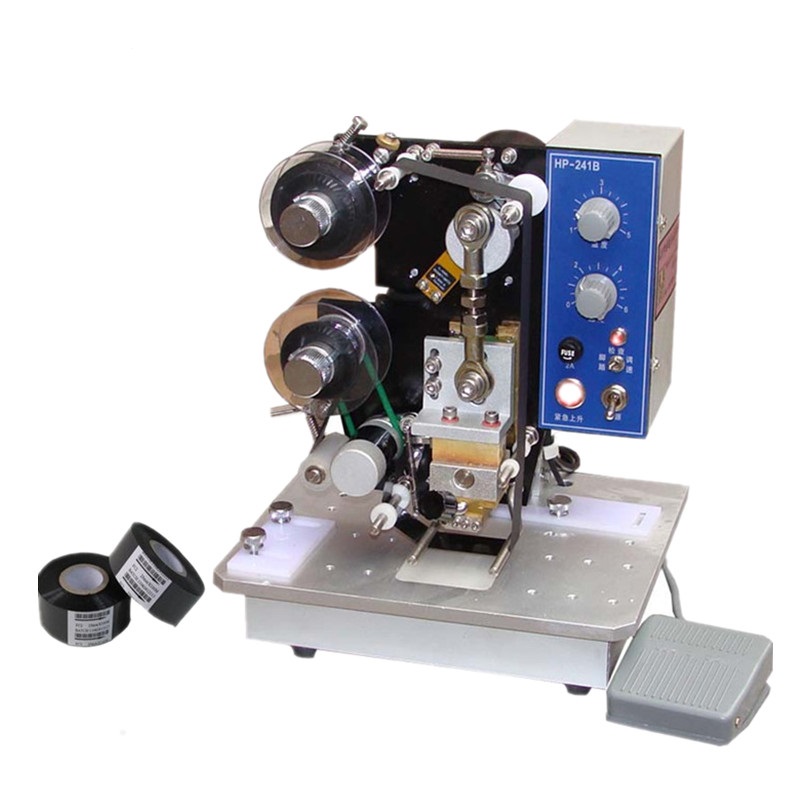 Горячая лента партии и кодер даты HP-241B горячего тиснения серии даты истечения срока действия маркировочная машина