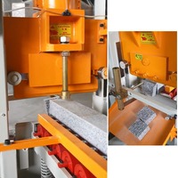 Fendeuse hydraulique de pierres pour marbre et granit, machine à fendre les pavés en granit