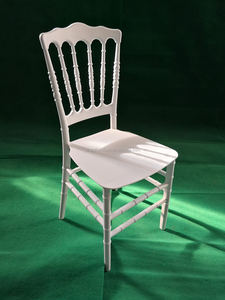 <span class=keywords><strong>Chaise</strong></span> en plastique blanc Louis PP pour banquet de mariage - Product Image 6
