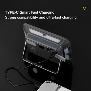 ไฟแคมป์ปิ้งกันน้ำ ไฟแคมป์ปิ้งบนภูเขา ปรับความสว่างได้ หลายหลอดไฟแบบแม่เหล็ก พกพาสะดวก แขวนได้ ใช้เป็นไฟทำงานได้ - Product Image 4