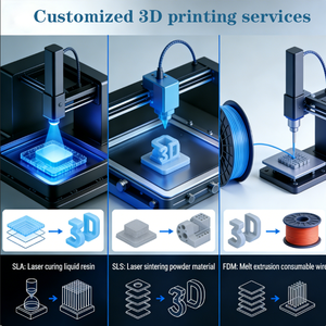 Services d'impression 3D personnalisables OEM de haute qualité pour le prototypage rapide et le dessin 3D de matériaux tels que le métal, l'ABS et la résine - Product Image 4