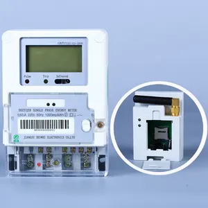Kablosuz GPRS/GSM/WiFi/LoRa/LoRa WAN tek fazlı ön ödemeli akıllı sayaç uzaktan kumanda ile modülleri