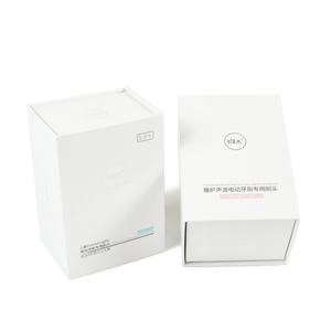 Boîte d'emballage en carton rigide biodégradable personnalisée avec doublure en éponge pour têtes de brosse à dents électriques coréennes, gaufrage magnétique - Product Image 4