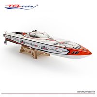 Bateau télécommandé électrique TFL P1 Water Explosion 1125, modèle O Boat en fibre de verre avec moteur brushless TFL