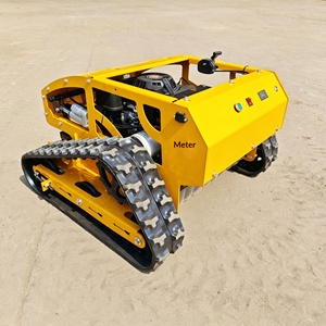 Mini small remote control intelligent lawn mower can add push shovel to <b>open</b> <b>up</b> wasteland and weed four-stroke gasoline track - Product Image 4
