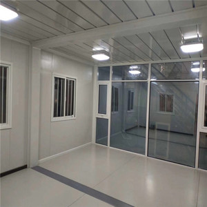 Sang trọng tùy chỉnh-kích thước 40ft thép container Châu Âu Sản xuất đúc sẵn gấp vận chuyển Modular văn phòng sử dụng phẳng Gói Nhà - Product Image 3