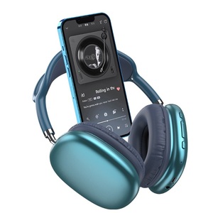 <b>Bluetooth</b> Headband Headphones With <b>Aux</b> Input Blue JI011 - Product Image 2