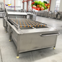 Commerciële fruit- en groentewasmachine · Industriële groentewasser · Fabrieksdirecte leverancier