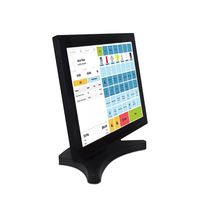 Machine de paiement de Terminal de Restaurant à écran tactile de caisse enregistreuse de 15 pouces, système de Point de vente tout-en-un Windows POS avec imprimante