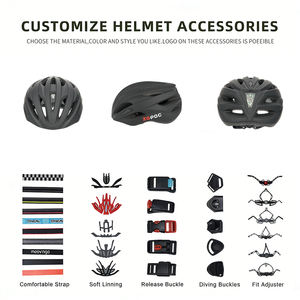 Casco de Ciclismo de Seguridad para Deportes de Tierra, Diseño Patentado, Doble Propósito, MX-61, Material <span class=keywords><strong>PC</strong></span>+EPS, 16 Ventilaciones, Visera Antivaho, Ventilación de Gran Apertura - Product Image 6