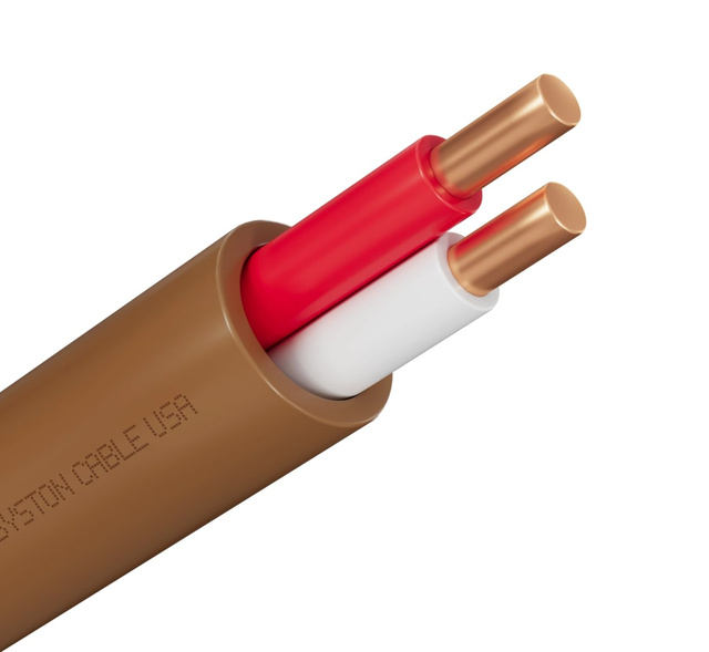 Thermostat Doorbell HAVC Heating Control Cable Wire 1.5mm2 2core Al/Foil PVC Insulated Industrial Fire Alarm Cable Fire Rated CE