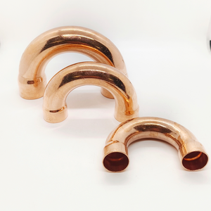 Rame di Alta Qualità 180 °   Gomito a U, Raccordo Saldato per Componenti di Climatizzazione e Refrigerazione - Product Image 3