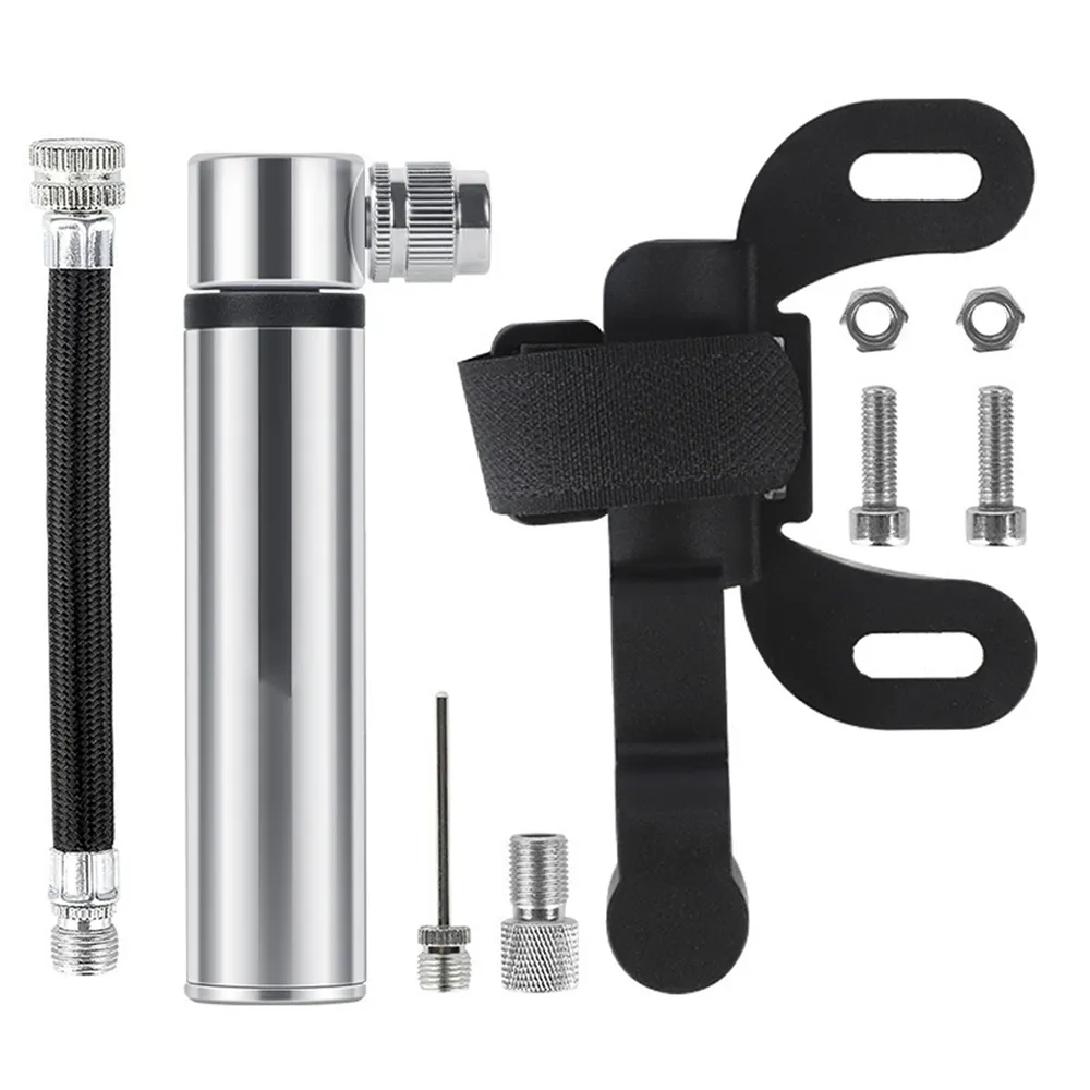 China best quality accessories bike air pump aluminum fashion mini band bicycle pumps portable cycle floor pump for bike tires