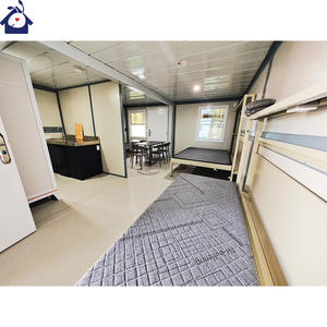 Durable sólido 20 pies 40 pies Modular plegable Flat Pack Prefab Mobile Shipping Container House para exteriores - Product Image 2