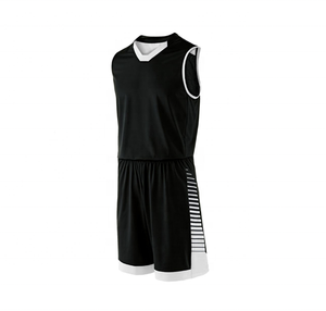 Uniformes de basketball personnalisés grande taille de haute qualité, vêtements de sport respirants, impression par transfert thermique, été, antibactérien, séchage rapide - Product Image 3