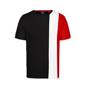 T-shirt en jersey de coton uni 220g bicolore à manches courtes col rond écologique vente en gros personnalisé Birlag Sports - Product Image 1