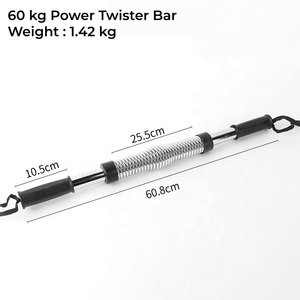 Barra de Ejercicios CZFIT ET0052-5 con Resistencia Ajustable y Resorte de Acero, Antideslizante, Portátil, para Gimnasio en Casa o Centro de Fitness - Product Image 6