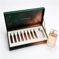 Boîte Cadeau Personnalisée pour Parfum en Forme de Tube pour Bouteille en Verre de 50ml 100ml Logo Vente en Gros Faible MOQ