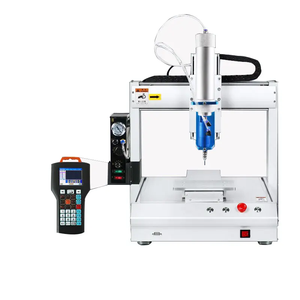 Robot de soudage à adhésif thermofusible entièrement automatique haute vitesse avec écran LCD, moteur, boîte de vitesses et pompe 3 axes PLC 1 - Product Image 1