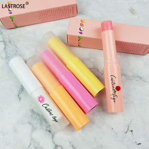 <span class=keywords><strong>Baume</strong></span> à lèvres végétalien à marque privée, crème hydratante minérale naturelle aux saveurs de fruits, soin des lèvres - Product Image 1