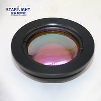 Lentille F-Theta STARLIGHT personnalisée F250 F300 ZnSe 10,6μm M85 pour marquage laser CO2