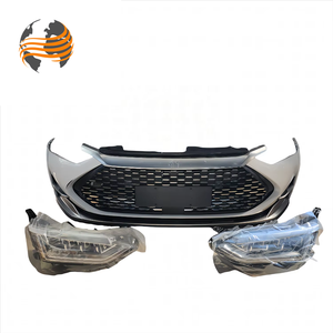 Piezas de segunda mano originales de fábrica, montaje de rejilla de parachoques delantero, parachoques de coche BYD Han con rejilla de red central delantera - Product Image 5