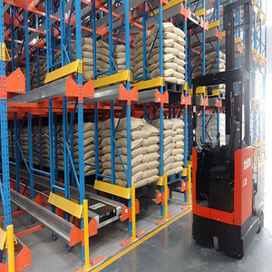 Zwaarbelastbaar stalen 5-laags automatisch shuttle-palletsysteem met wielen, automatische ophaal, ISO9001 gecertificeerd, op maat gemaakt - Product Image 6