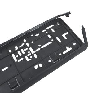 Marco de Matrícula de Plástico Negro Tamaño Estándar Europeo, Soporte para Placa de Matrícula Tamaño Arabia Saudita Medio Oriente - Product Image 4