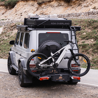 ADA OVERLAND Tente de toit rigide pliable grand espace pour SUV, imperméable, pour camping, OEM
