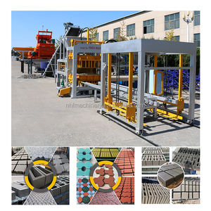 Máquina Automática para Fabricar Bloques de Cemento y Hormigón, Tipo QT 6-15, con Sistema de Enclavamiento - Product Image 3