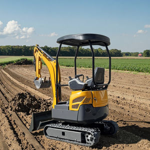 Энергосберегающий 20E гидравлический сельскохозяйственный малошумящий Легкий экскаватор резиновый гусеничный Быстрый Сцепной экскаватор соломенная машина - Product Image 3