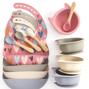 Wholesale 100% Food Grade Silicone Tableware High Quality Baby Animal Shape <b>Suction</b> Bowl Baby Supplies - Product Image 2