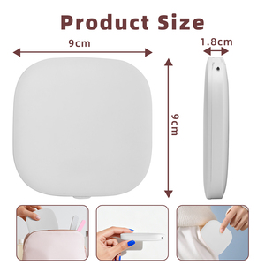Wholesale Price Mini Foldable LED Lighted Makeup <strong>Mirror</strong> Dual Sided <strong>Lightweight</strong> Portable Compact Touch Control Beauty <strong>Mirror</strong> - Product Image 4