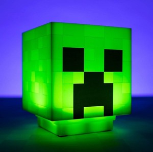 Minecrafted theo chủ đề kim cương quặng đèn, thay đổi màu sắc Potion chai, ngọn đuốc, firelight mô hình món quà ánh sáng ban đêm - Product Image 1