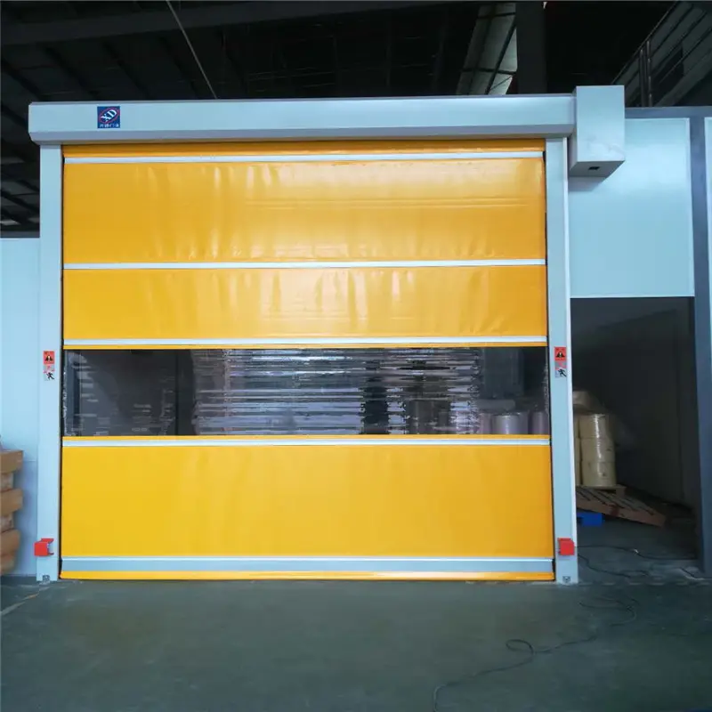 Factory sales Support custom high speed PVC Fast shutter door