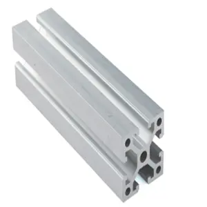Perfil de aleación de aluminio 4040 personalizable, piezas de mecanizado CNC de grado Serie 6000 de la empresa de plantas de procesamiento