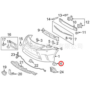 Aopin Nylon U Nut <b>Clip</b> For Toyota Lexus Camry Rav4 Is300 <b>Bumper</b> Mudguard Replacement Part Number 9046705114 - Product Image 4