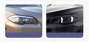 ไฟหน้าโปรเจคเตอร์ AURON สำหรับรถยนต์ BMW ซีรีส์ 5 รุ่น F10 F18 ปี 2011-2017 12V รุ่นใหม่ อัพเกรด ไฟสูง/ต่ำ 36W 6000K แบบเสียบใช้งานได้ทันที - Product Image 3