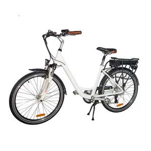 Greenpedel 36v 250w 700c city electric bicycle small men's and women's leisure bike with lithium battery