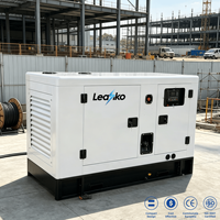 Générateur diesel silencieux refroidi par eau 60 kW, moteur Ricardo, triphasé 380 V 50 Hz/60 Hz avec alternateur sans balais Stamford
